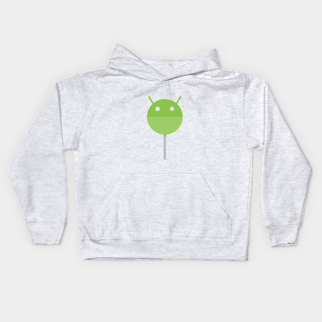 Android Lollipop Kids Hoodie by Remeic